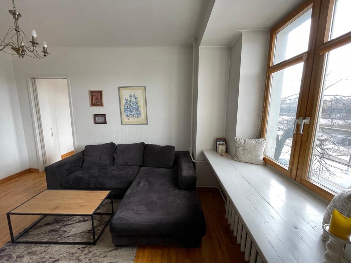 A Cozy Apartment With A Wonderful View Of The River In The Old Town Of וילנה מראה חיצוני תמונה